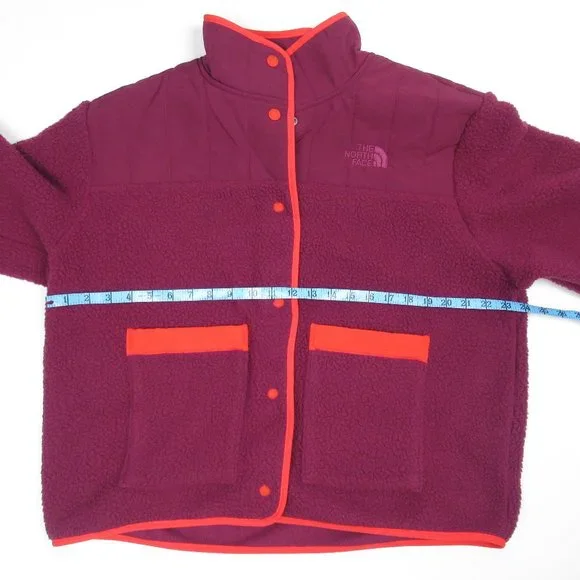 The North Face Cragmont Craigmont Fleece Jacket Deep Purple XL - Picture 5 of 12